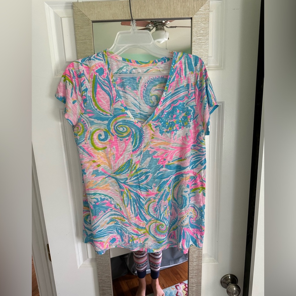Lilly Pulitzer - Etta V neck top